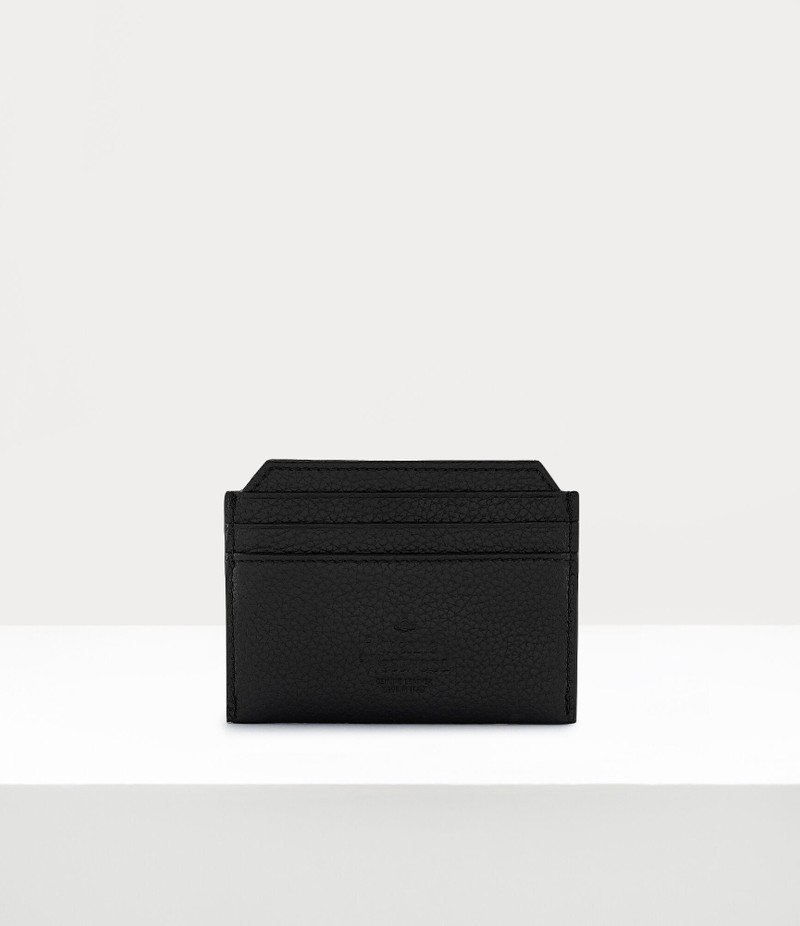 Vivienne Westwood GRAIN LEATHER SLIM CARD HOLDER outlook