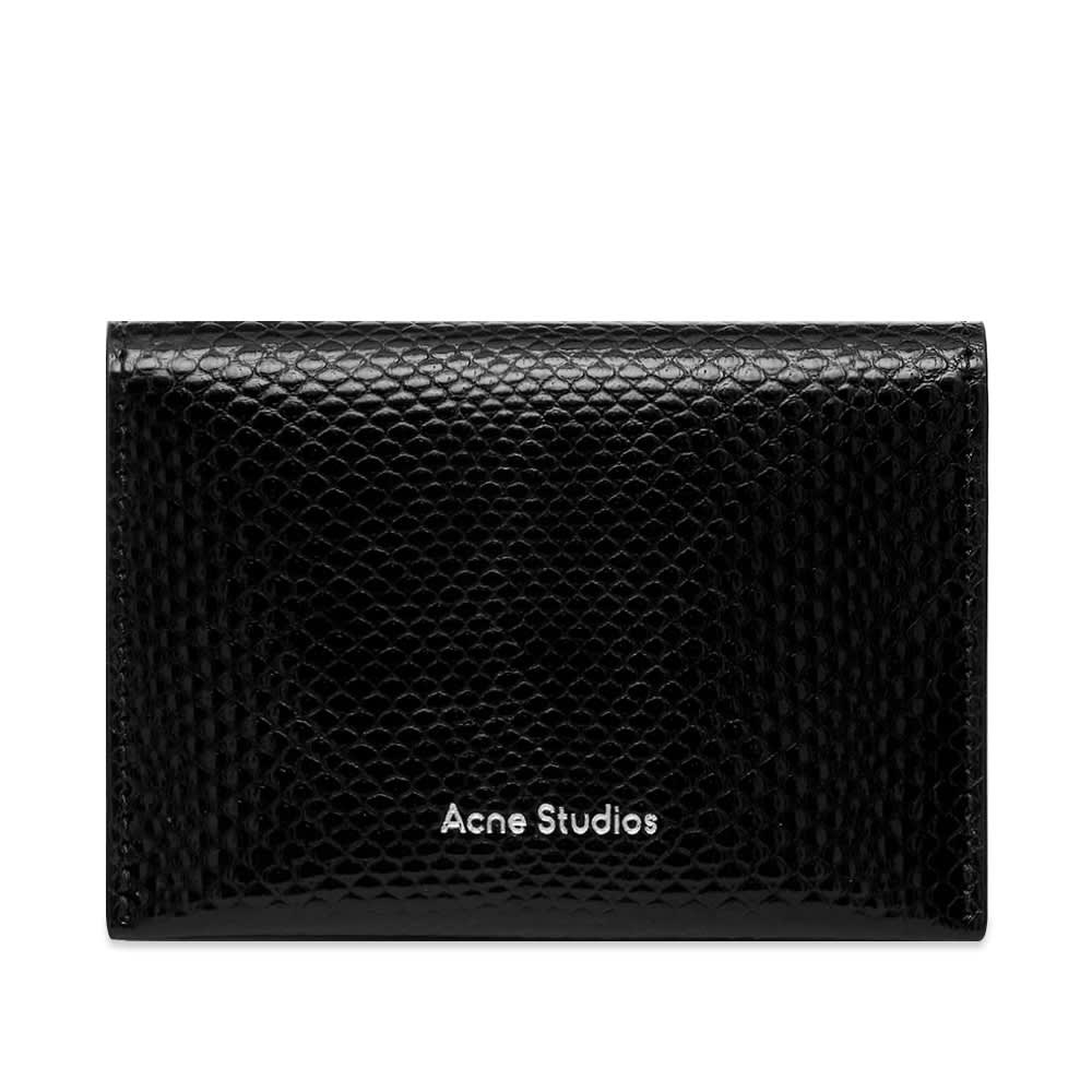 Acne Studios Flap K Textured Card Holder - 1