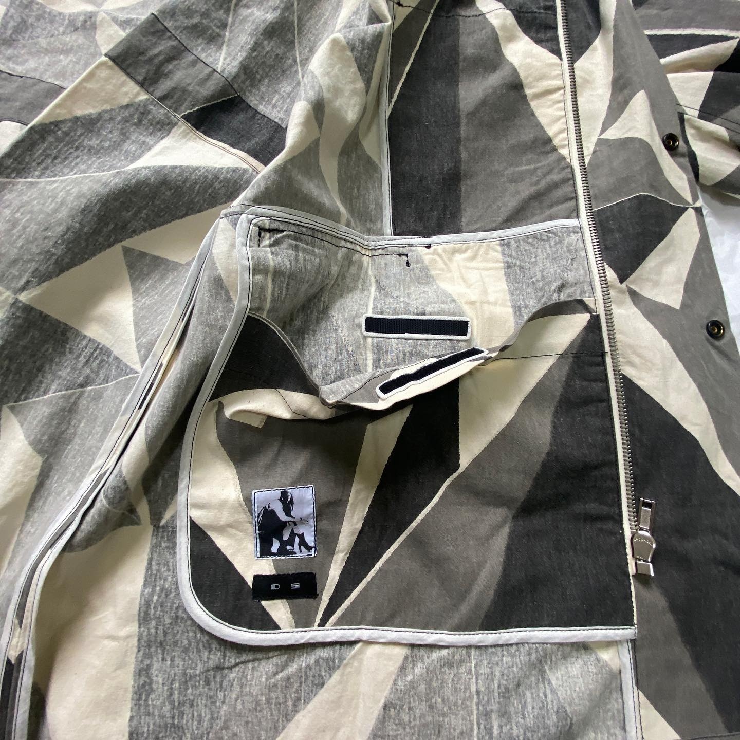 Rick owens BWNT drkshdw camo fishtail parka coat - 10