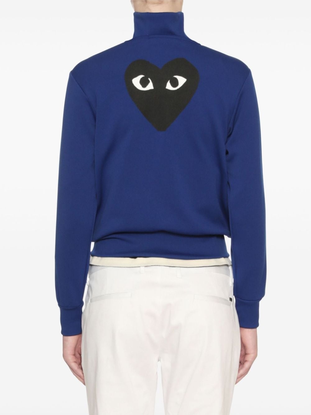 logo-patch track jacket - 4