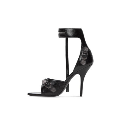 BALENCIAGA Women's Cagole 110mm Sandal  in Black outlook