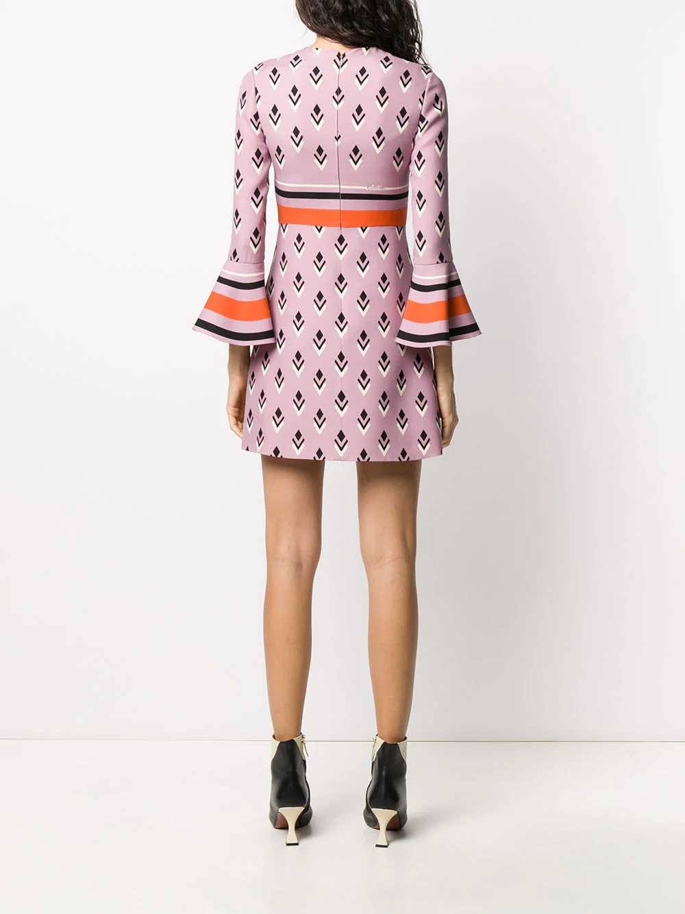 Valentino Signature geometric print dress - 4