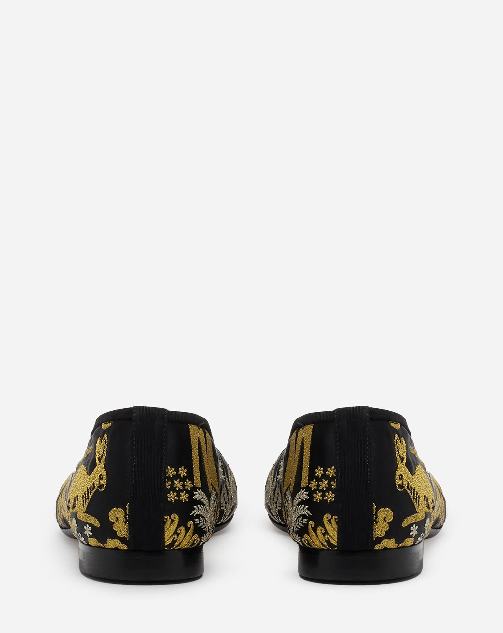 CLASSIC BALLET PUMPS WITH HERITAGE RATEAU EMBROIDERY - 4