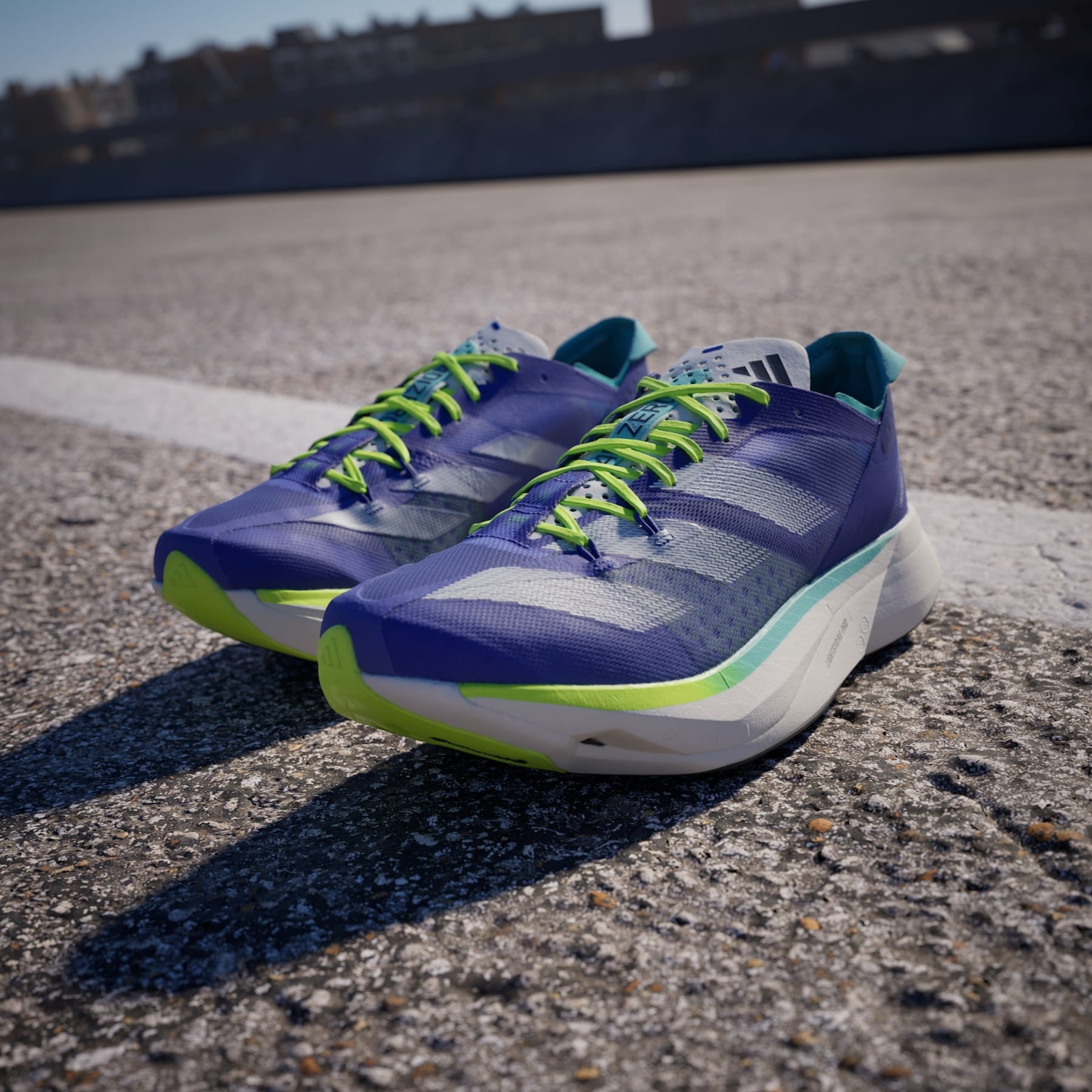 NEW Adidas Adizero Adios Pro 3 Running Shoes ID3635 Size 12.5 Cobalt Blue adidas Adizero Adios Pro 3 Shoes | REVERSIBLE main image 3