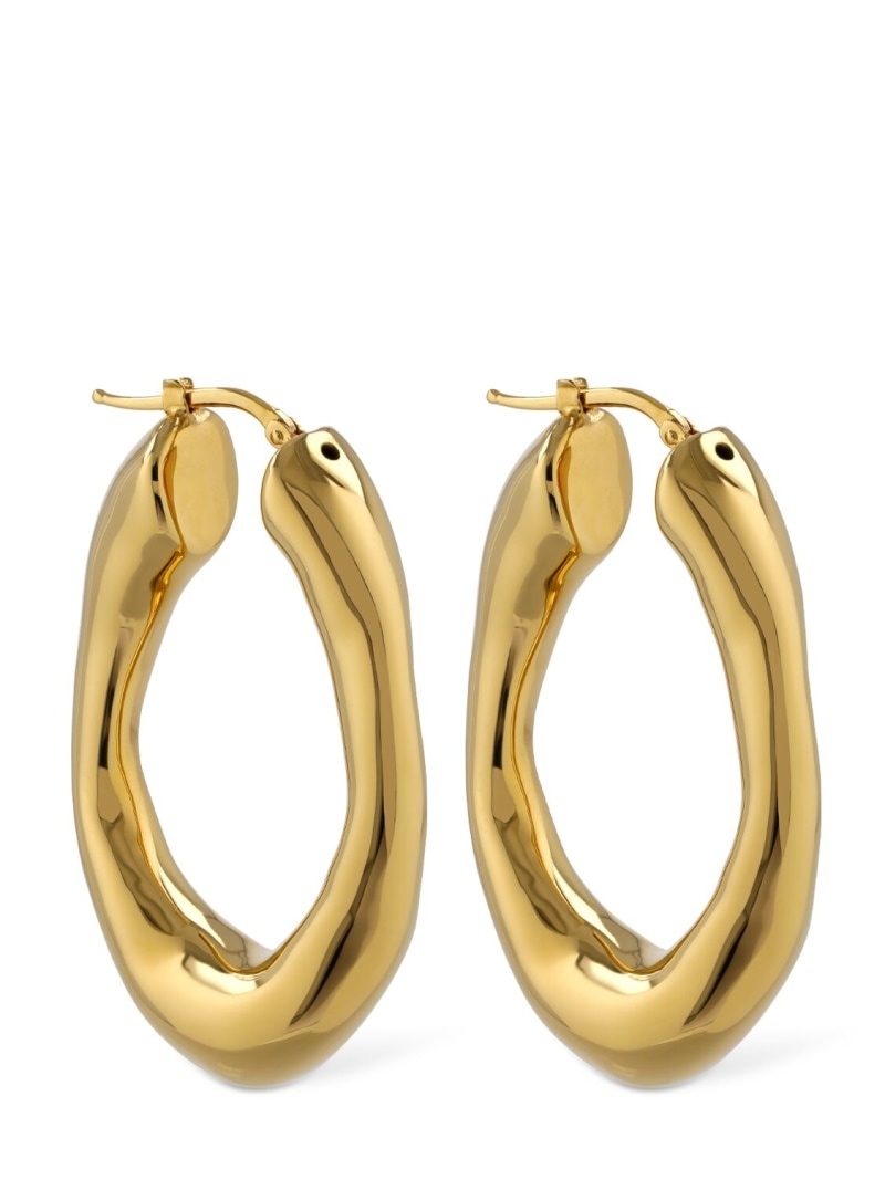 BW5 2 medium hoop earrings - 2