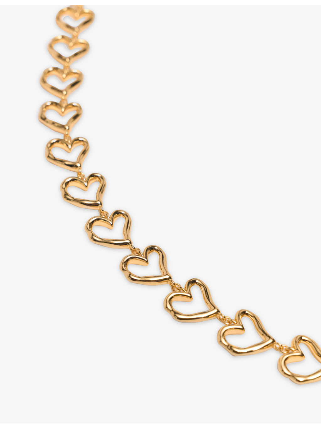 Heart Brass Necklace - 2