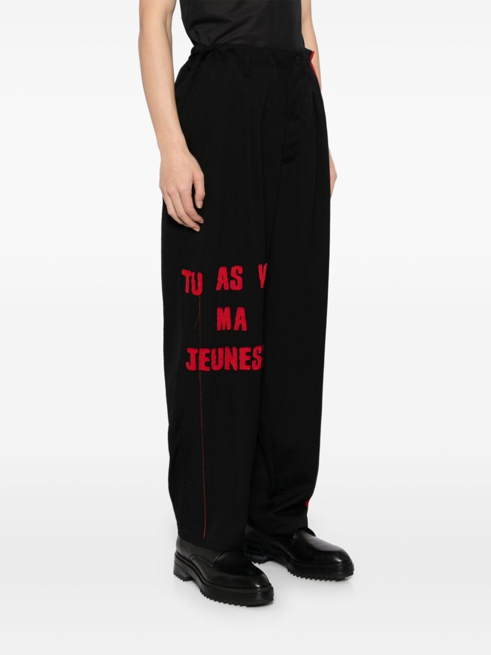 patchwork trousers - 3