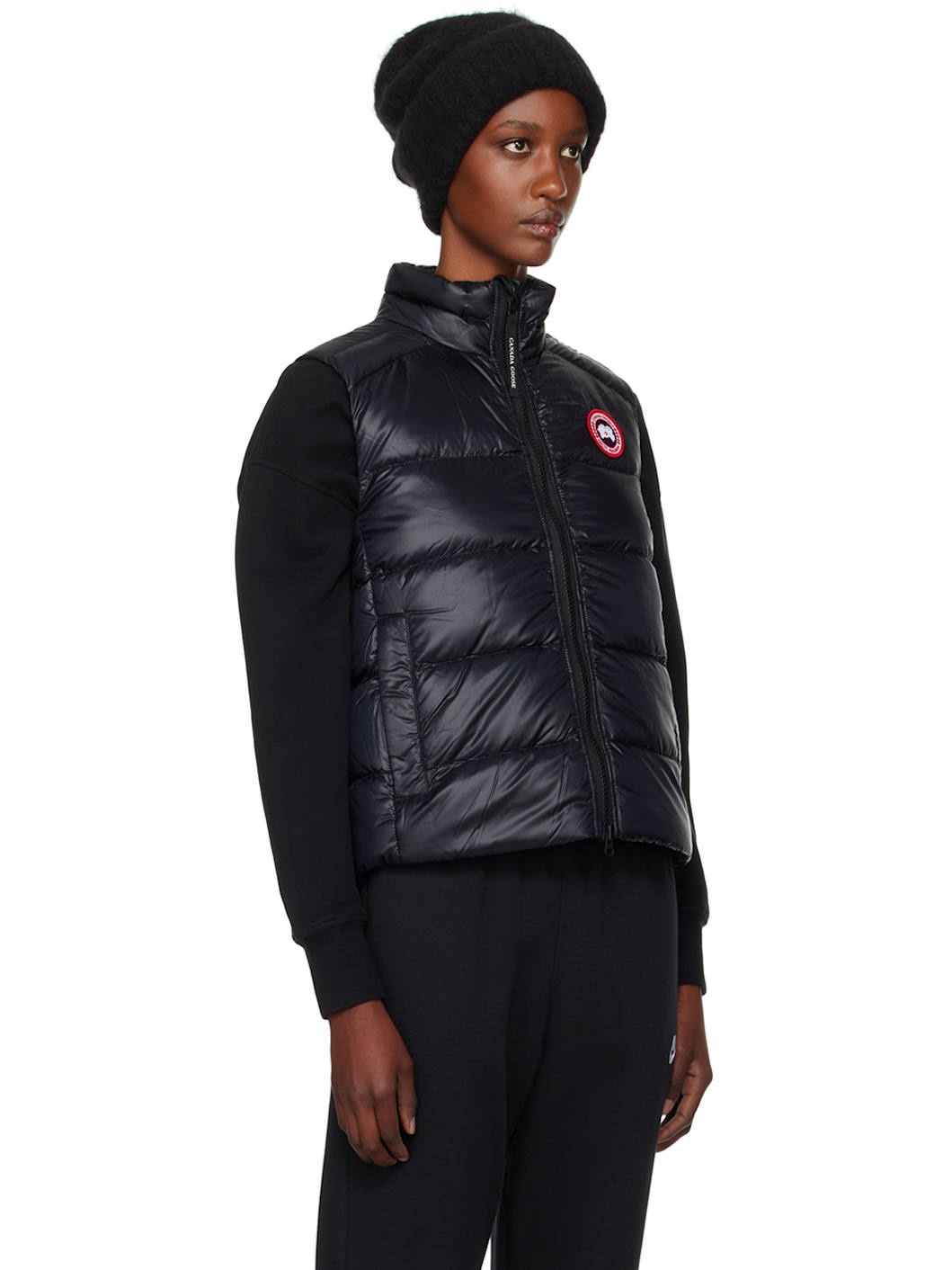 Black Cypress Down Vest - 2