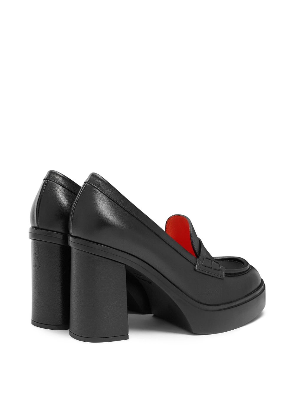 Block-heel loafer pumps - 3
