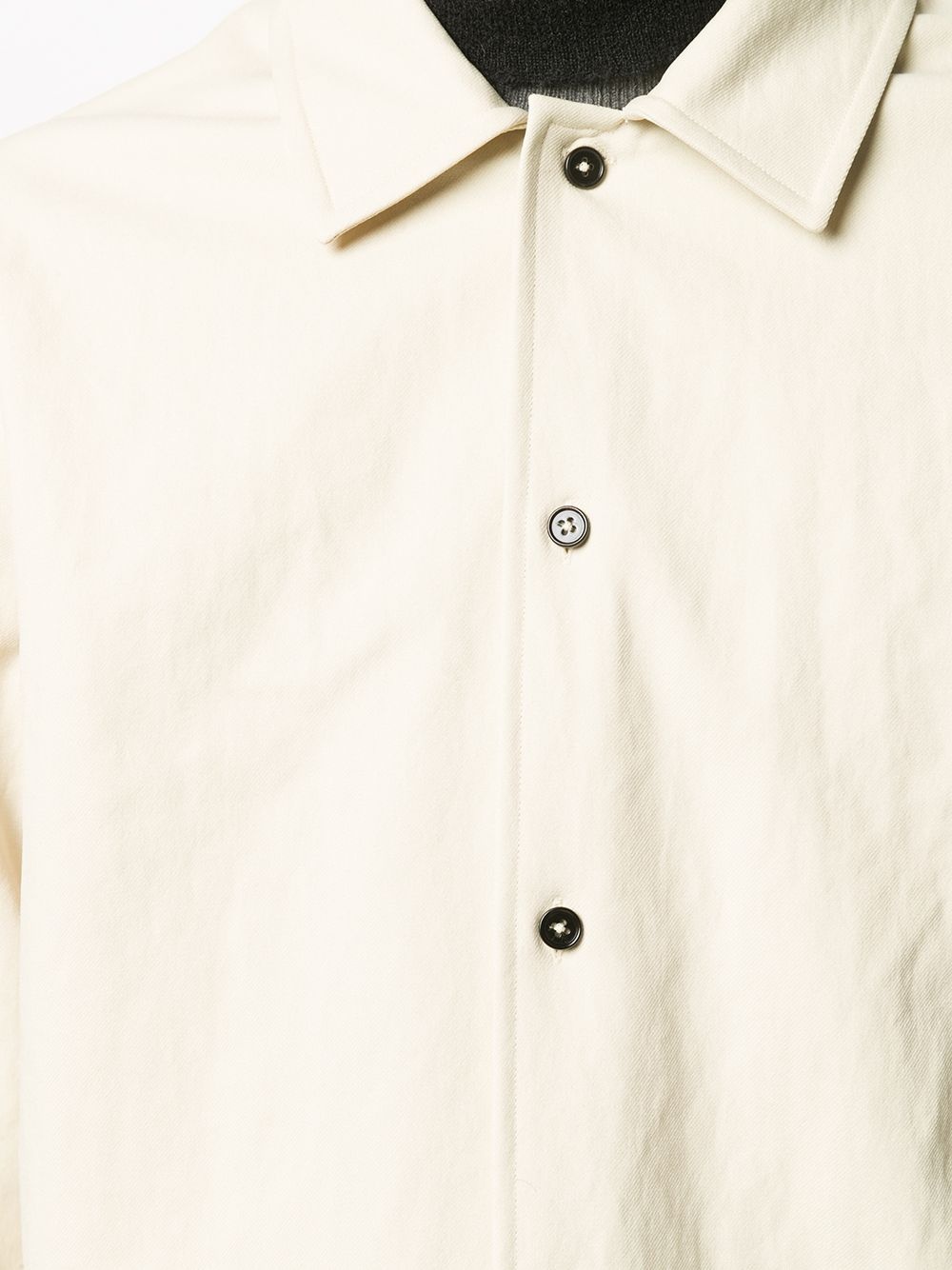 contrast-button shirt - 5