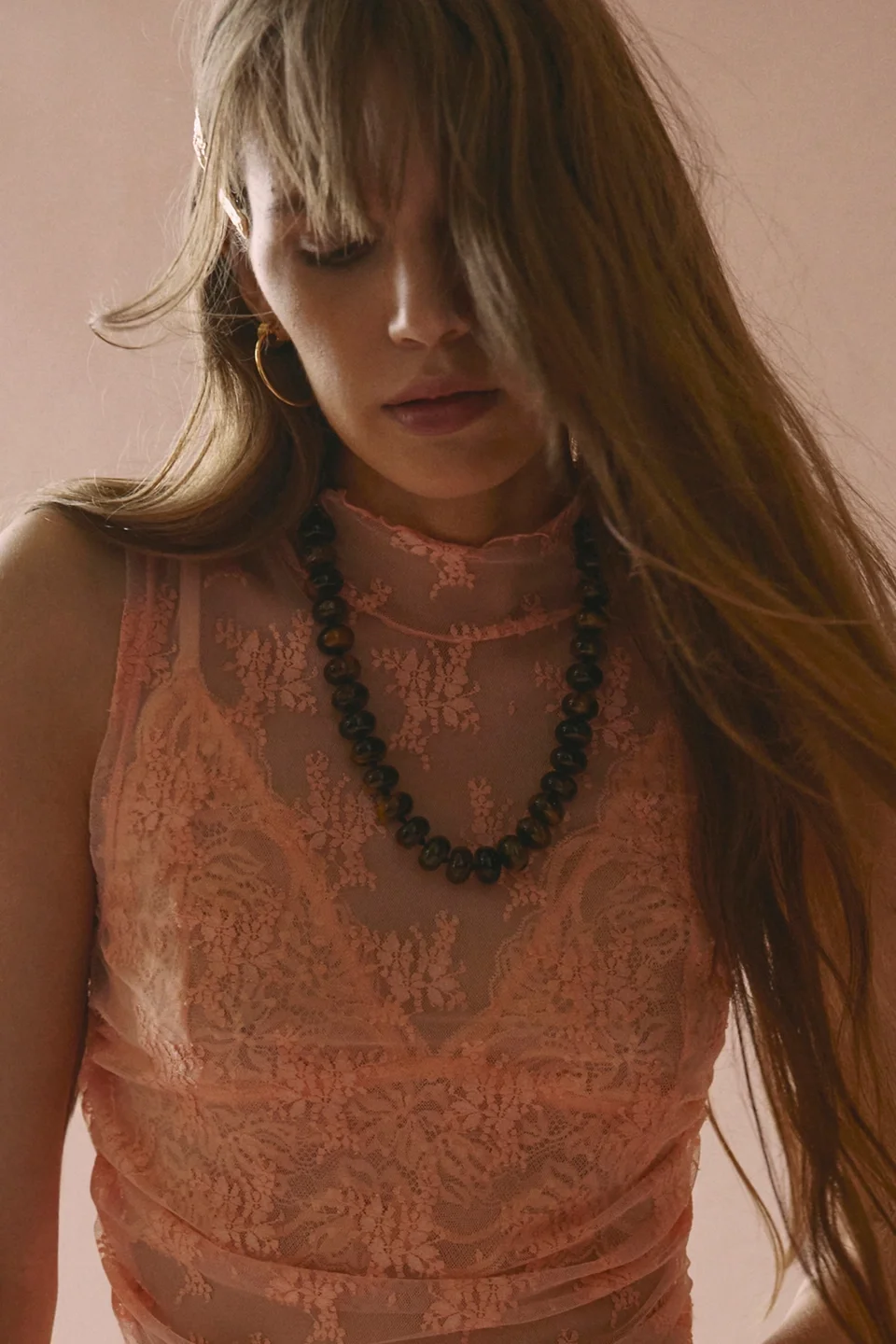 Sabina Semiprecious Stone Choker - 1