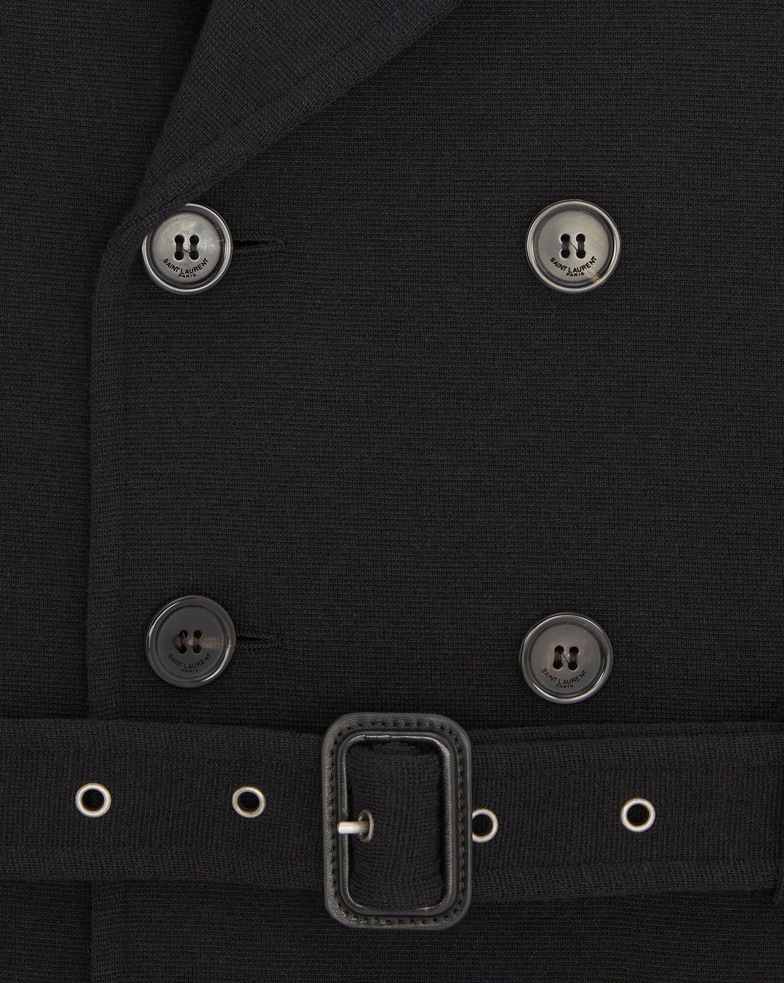 saharienne jacket in wool jersey - 3