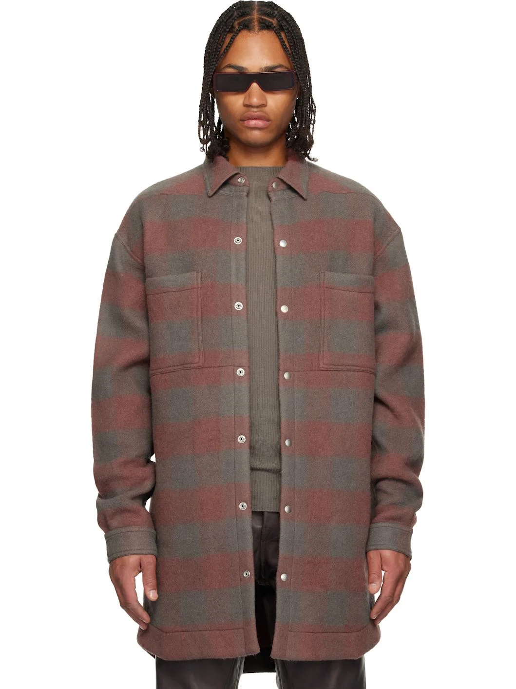 Pink Concordians Oversized Overshirt - 1