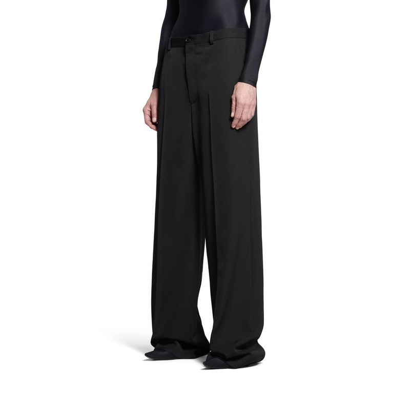 Regular Fit Tailored Pants in Black 5