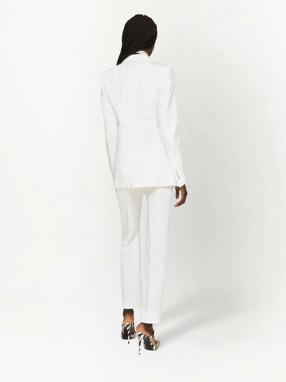 Turlington floral jacquard blazer - 4