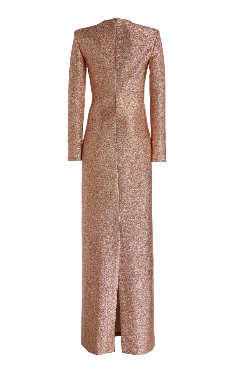 Stretch-Lamé Gown pink 5