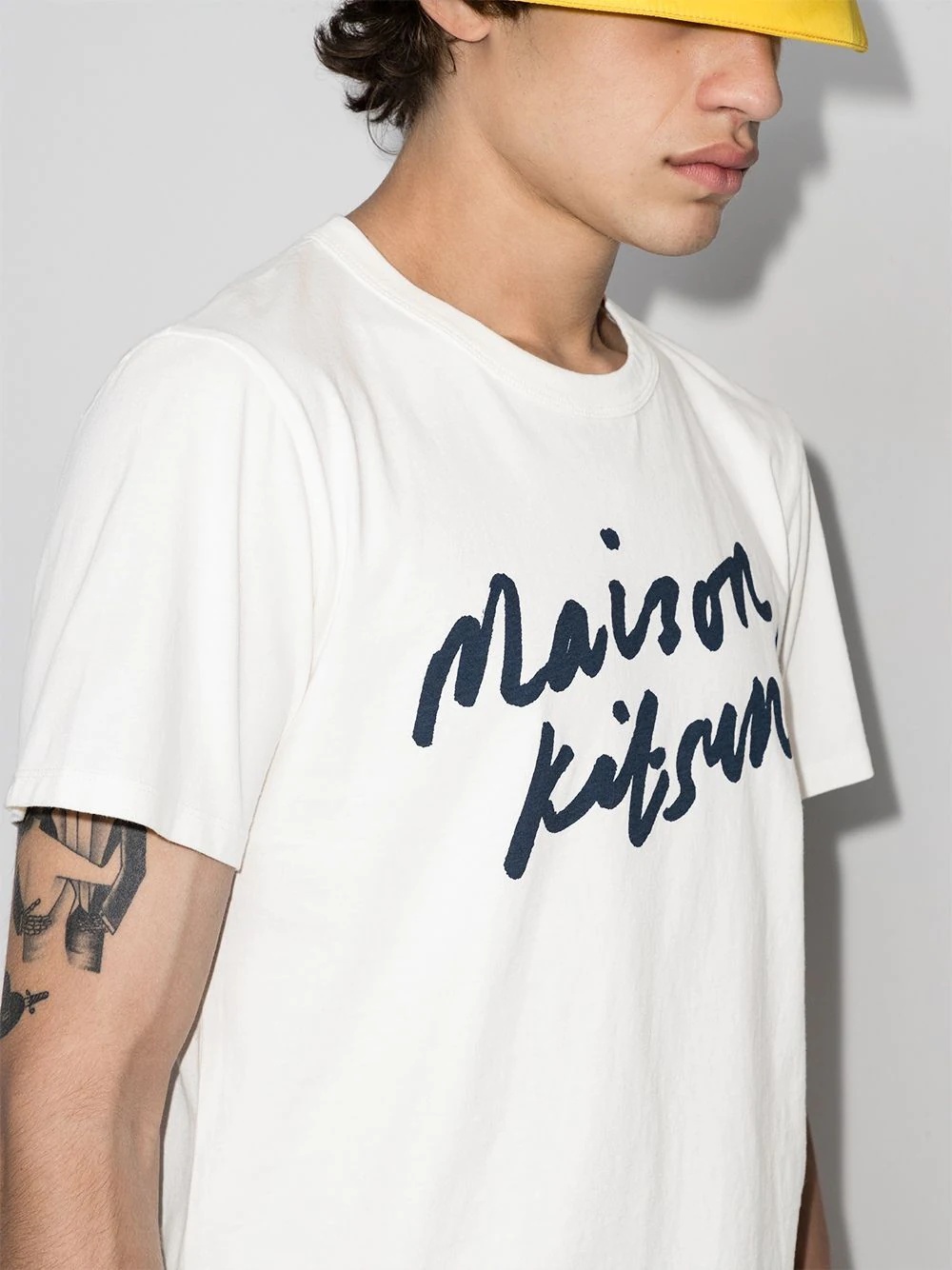 logo print T-shirt - 4