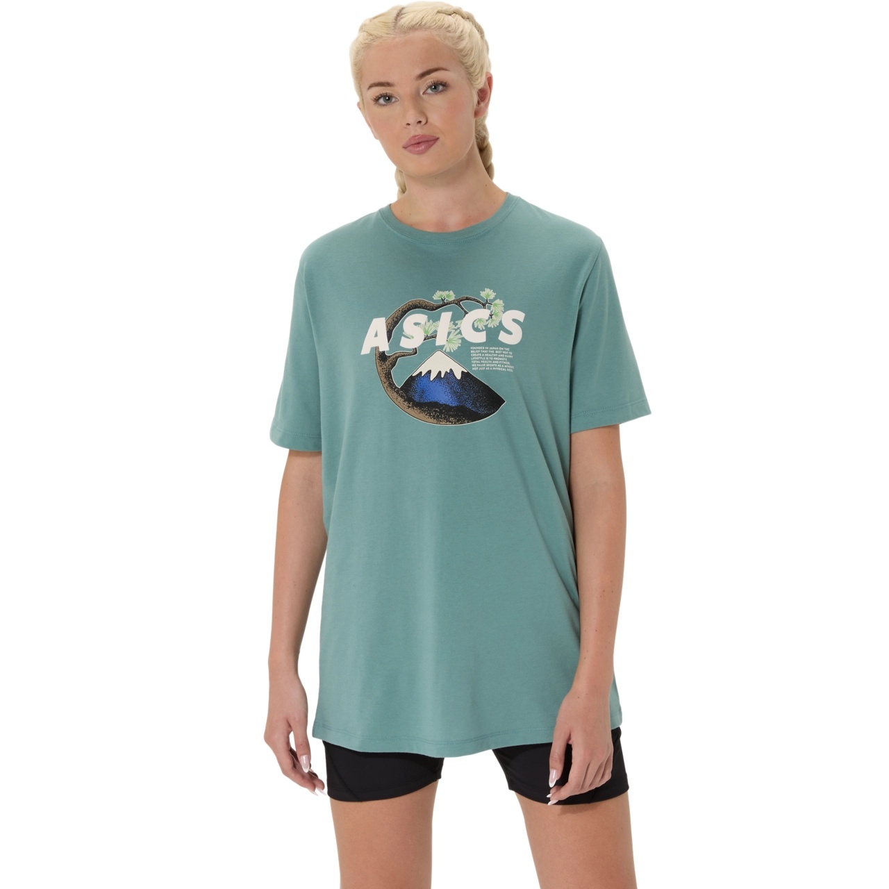 UNISEX ASICS OUTDOOR SHORT SLEEVE TEE - 1