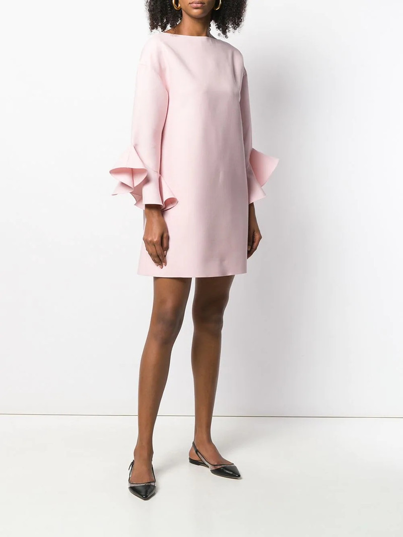 ruffled sleeve mini dress 3