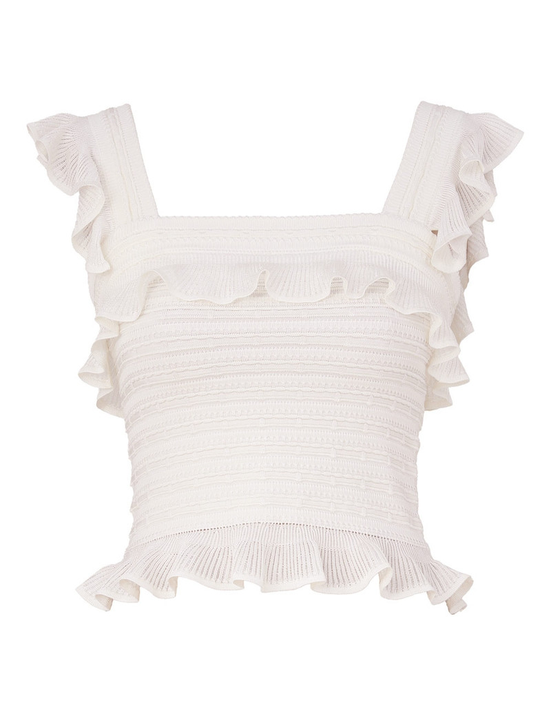 LUNA LACE FRILL CAMISOLE 1