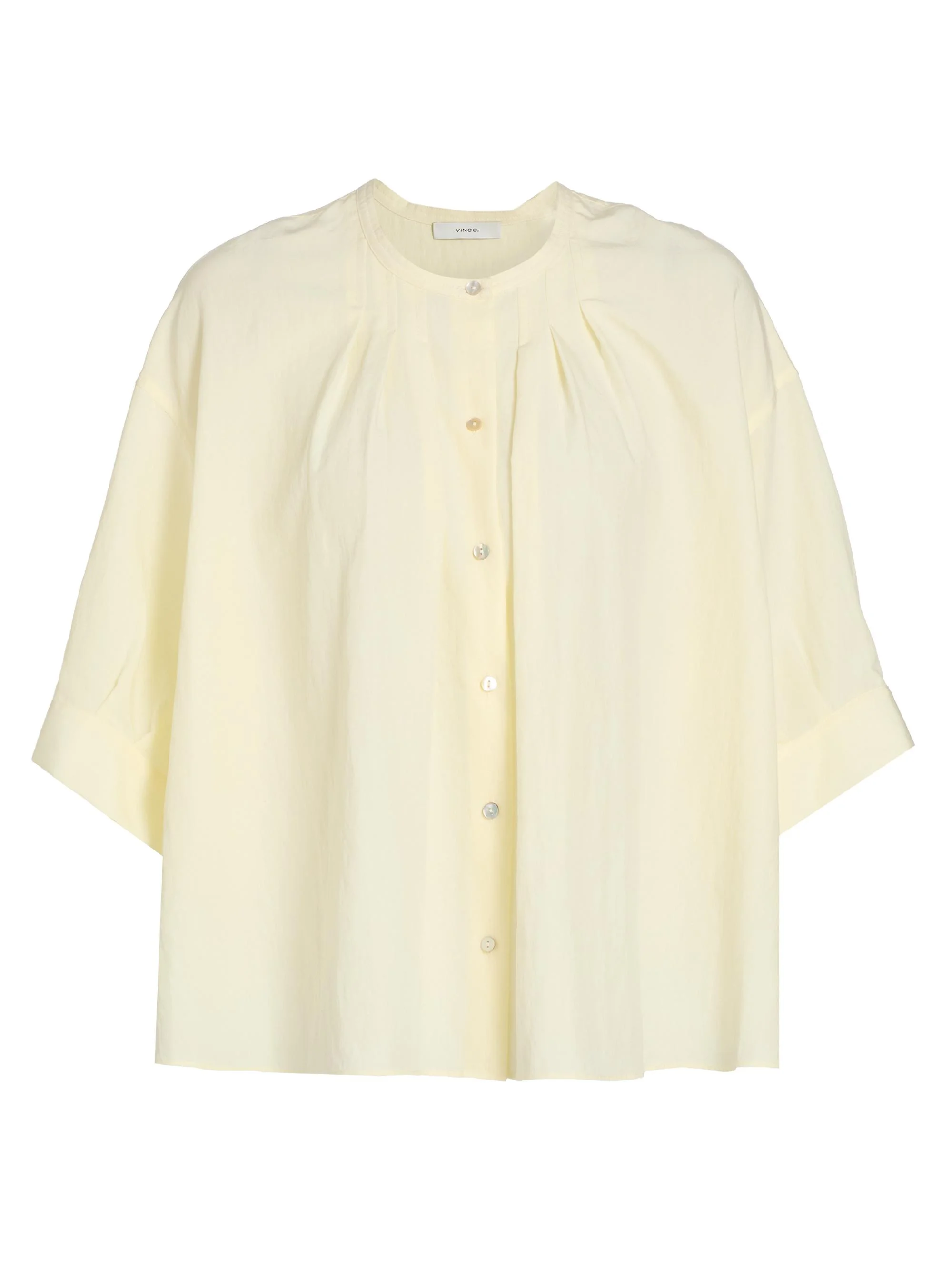 Women's Gathered A-Line Shirt - Sun Petal - 1