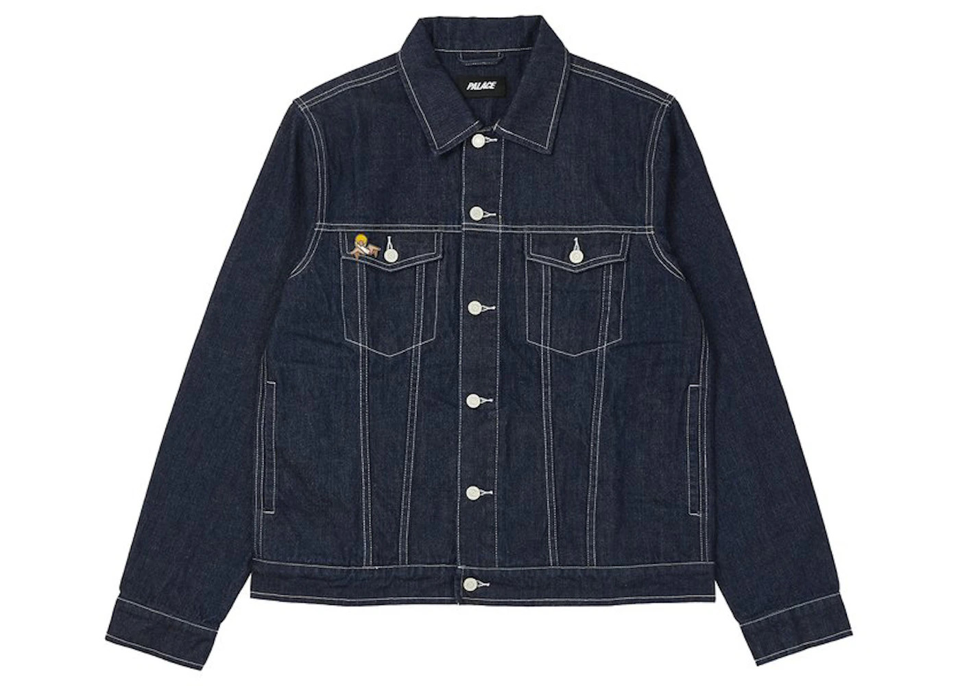 Palace Zomby Denim Jacket Indigo - 2