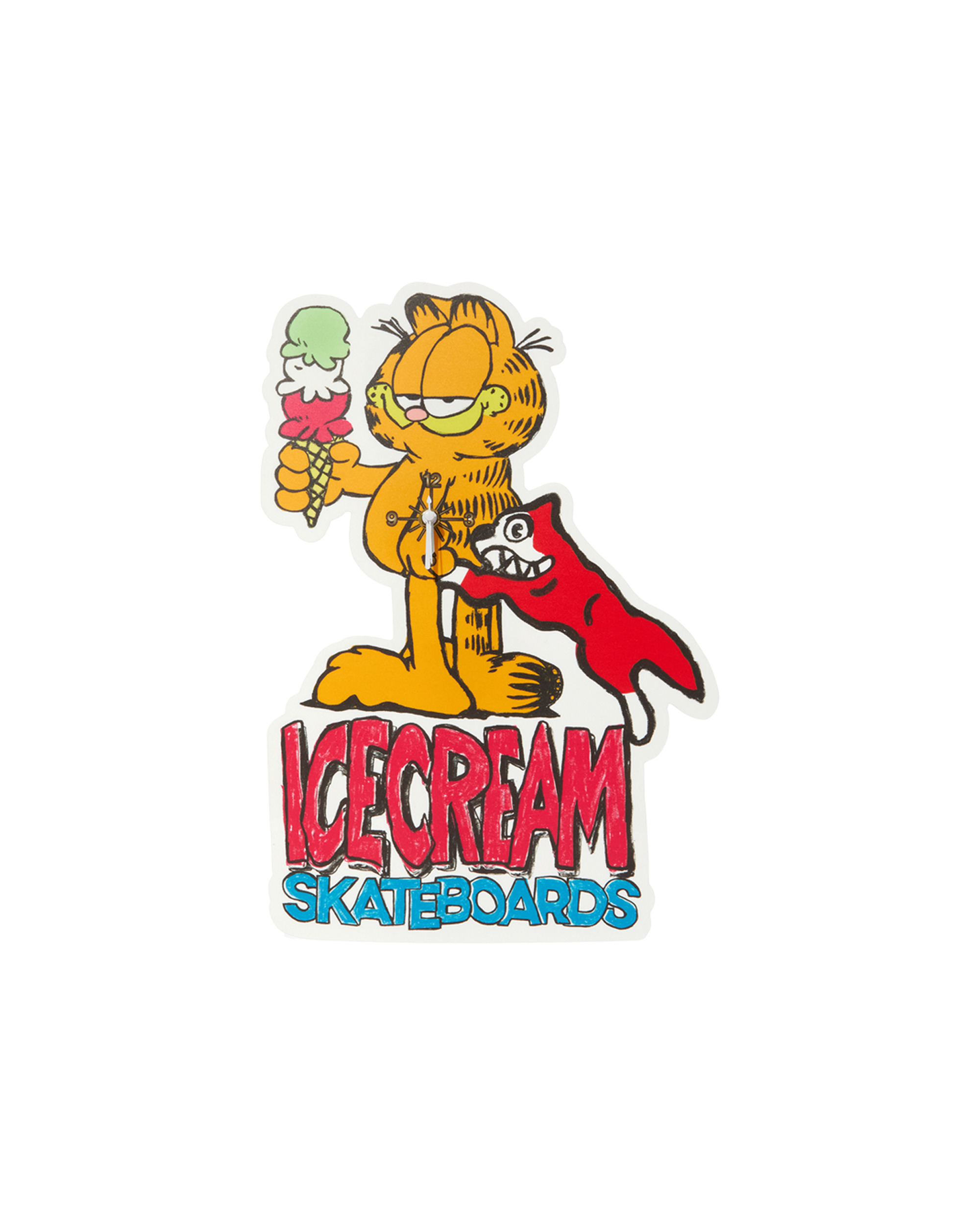 ICECREAM X GARFIELD WALL CLOCK - 1