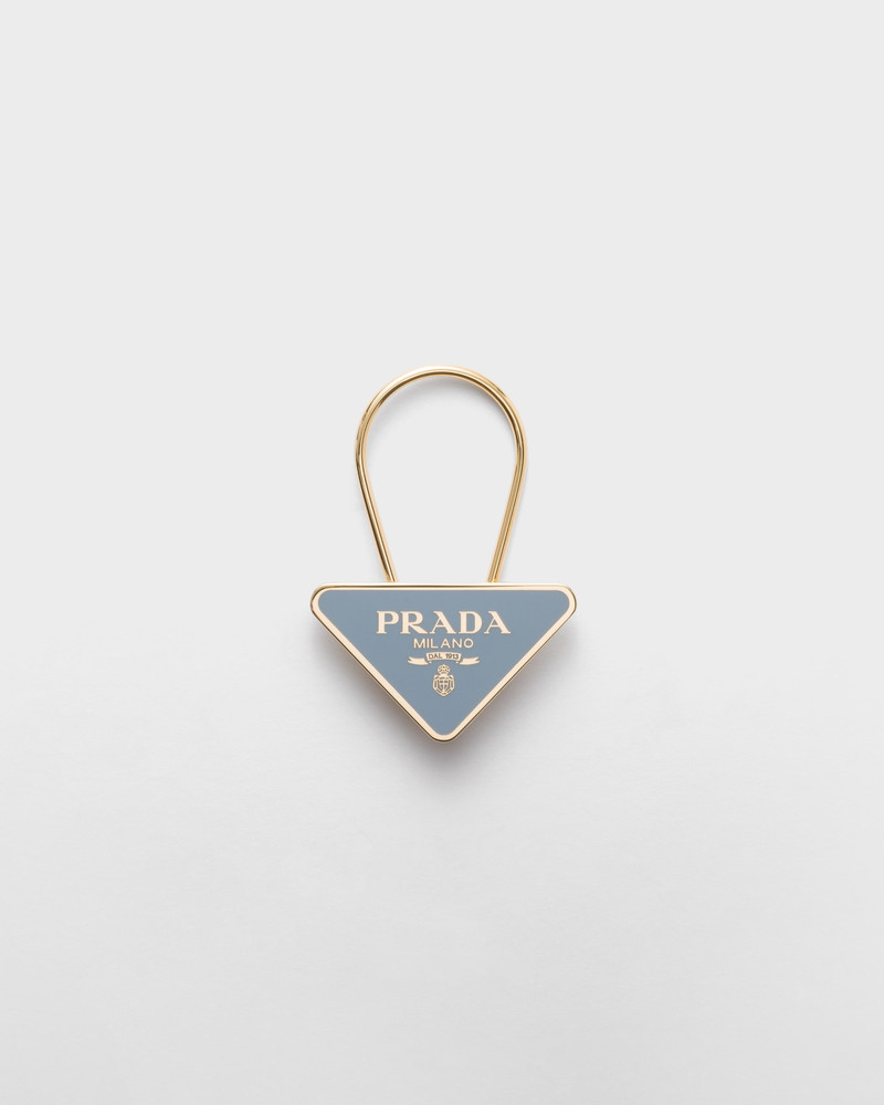 Enameled metal key ring 1