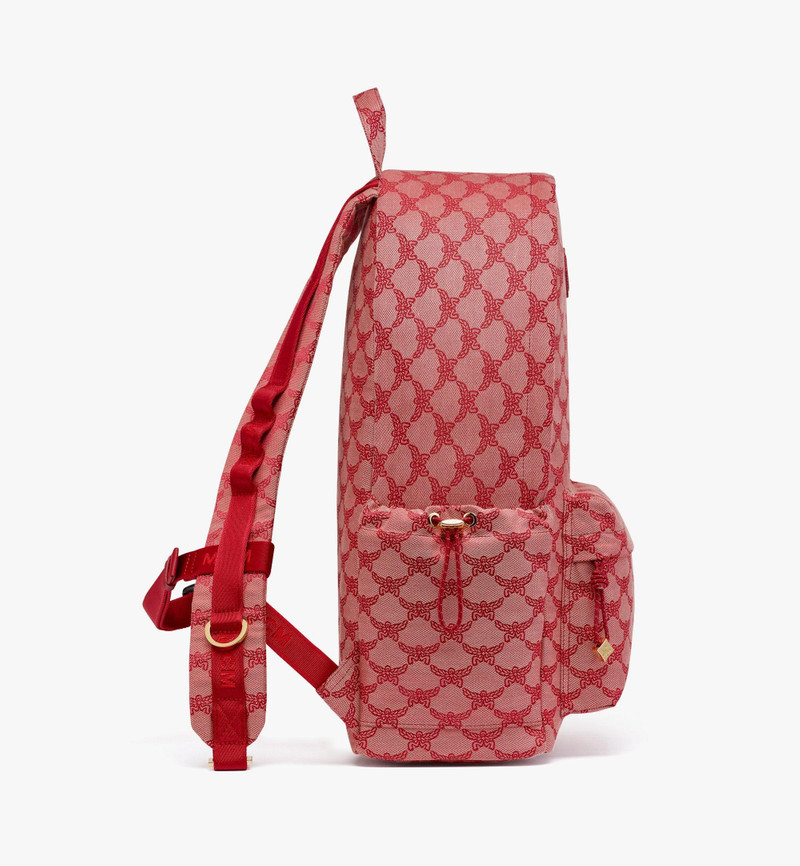 MCM Himmel Backpack in Lauretos Jacquard outlook