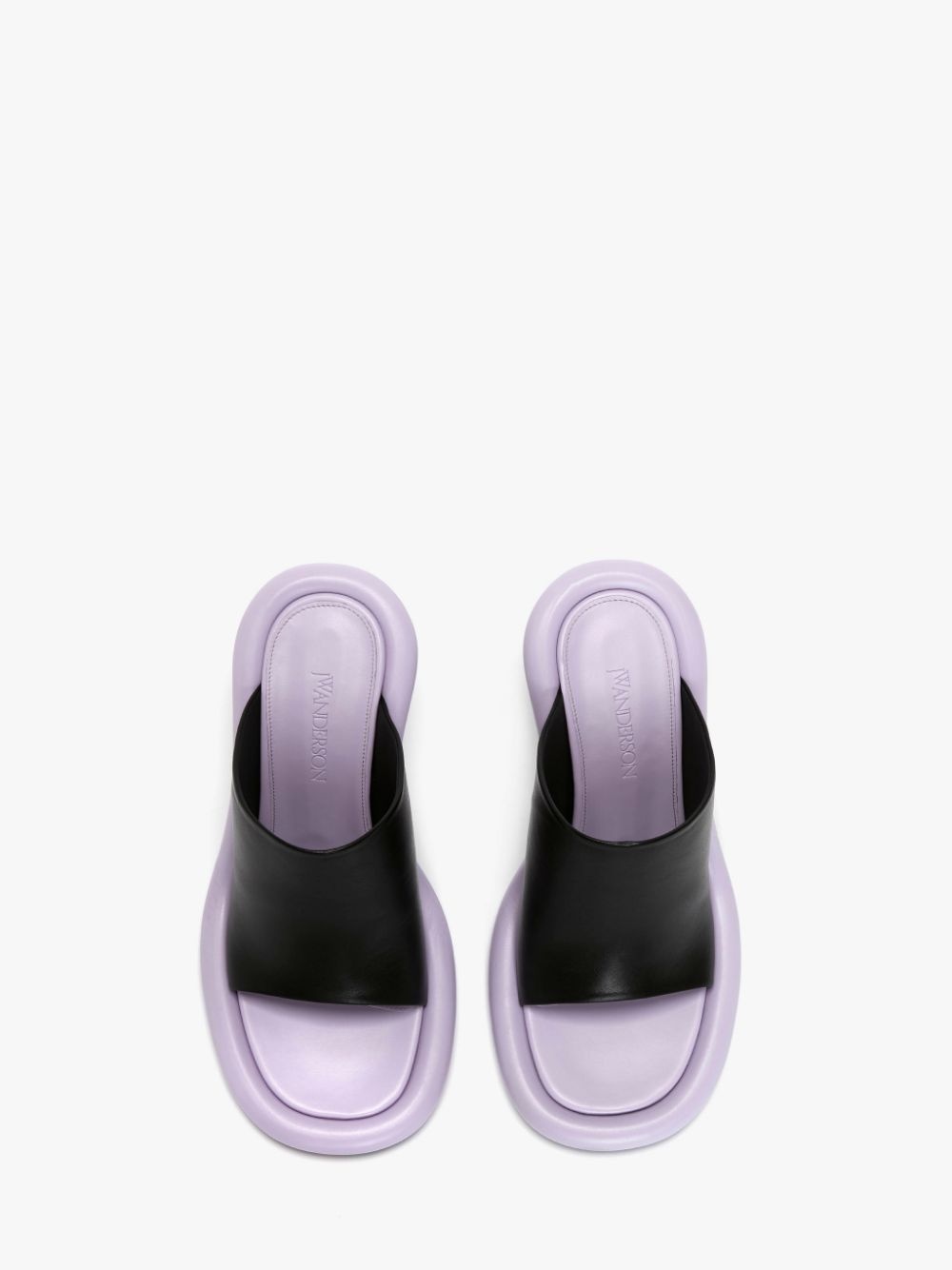 BUMPER-TUBE LEATHER MULES - 4