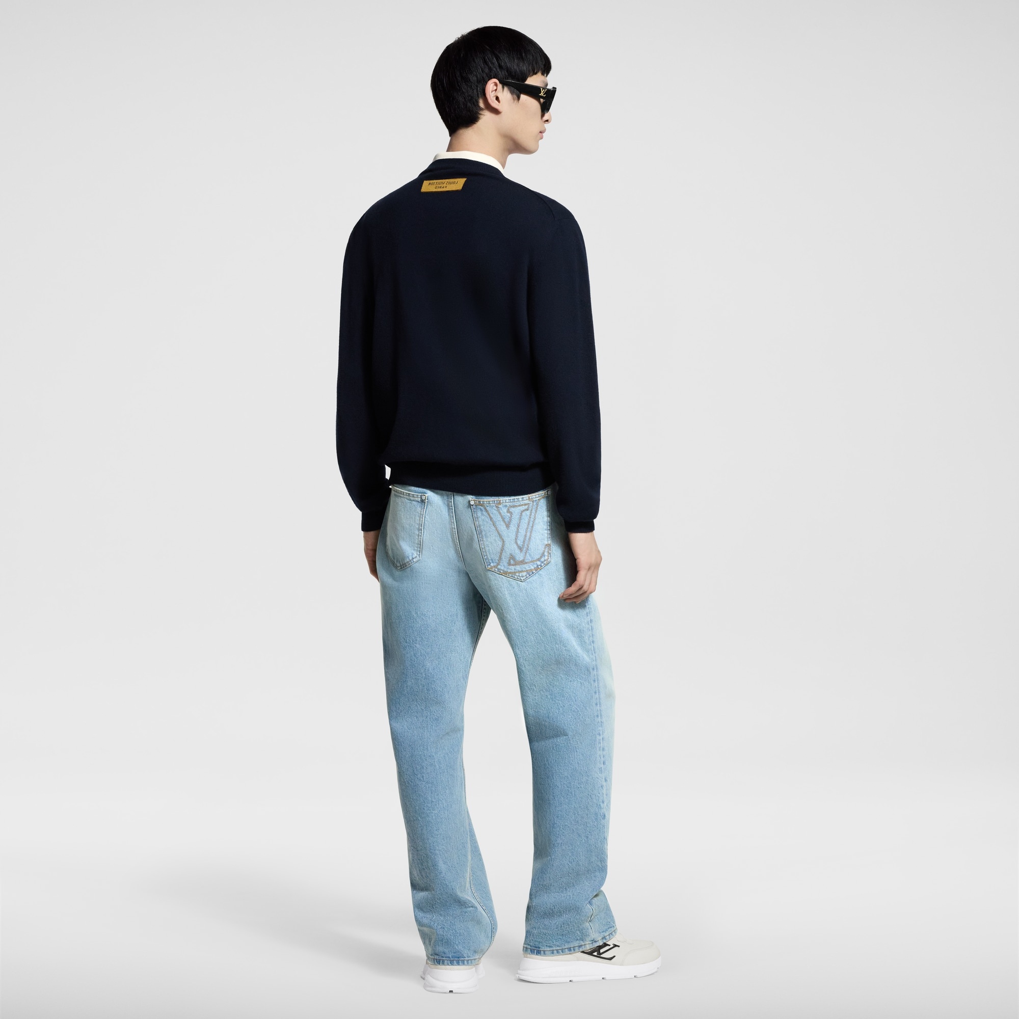 LVSE LV Embossed Crewneck - 3