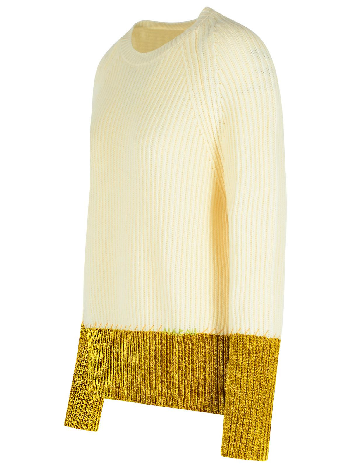 Marni Ivory Virgin Wool Sweater Women - 2