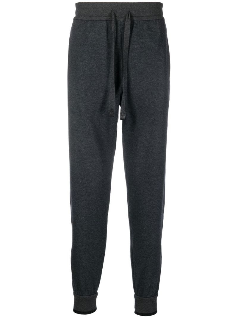 straight-leg sweatpants - 1