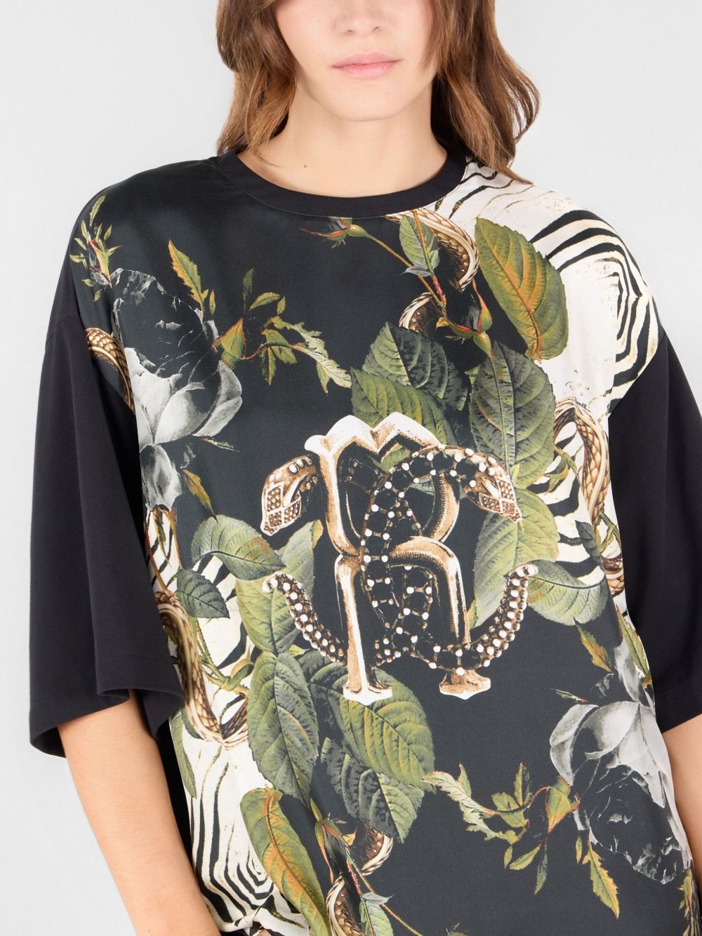 floral-print t-shirt - 5