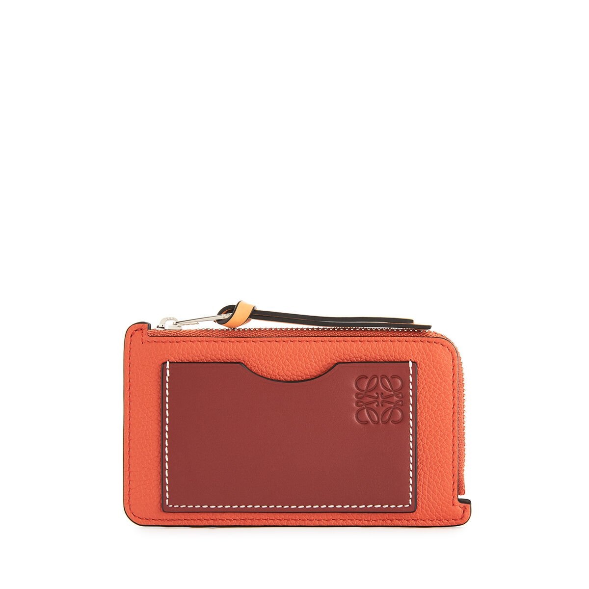 Coin cardholder in soft grained calfskin - 1