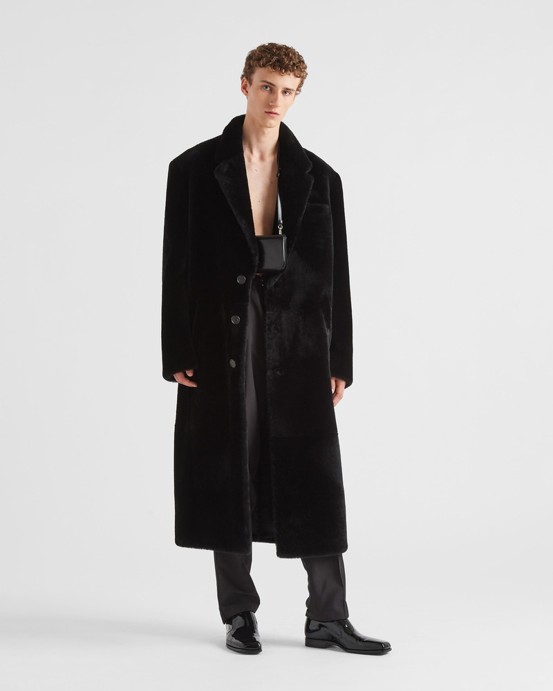Prada Shearling coat outlook