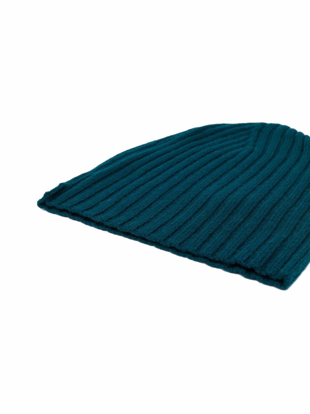 ribbed wool beanie - 2