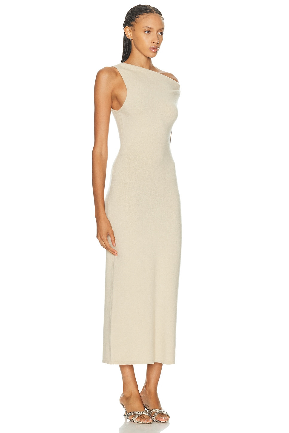 Asymmetrical Twist Dress - 2