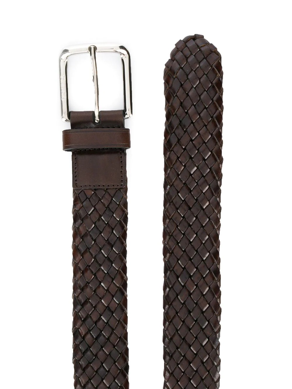 woven buckle belt - 2