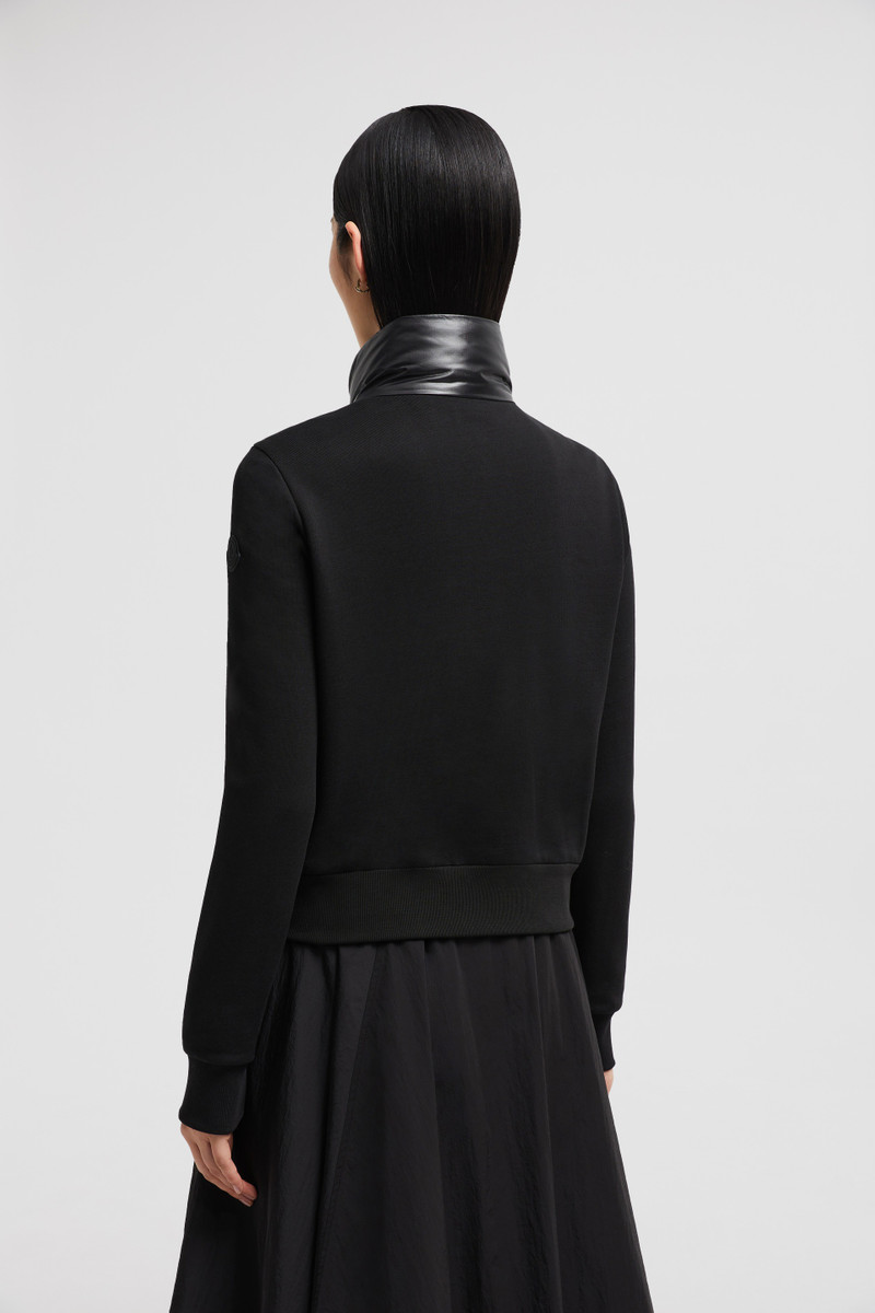 Padded Zip-Up Sweatshirt 5