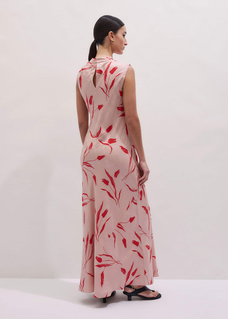Bias Cut Maxi Dress 5