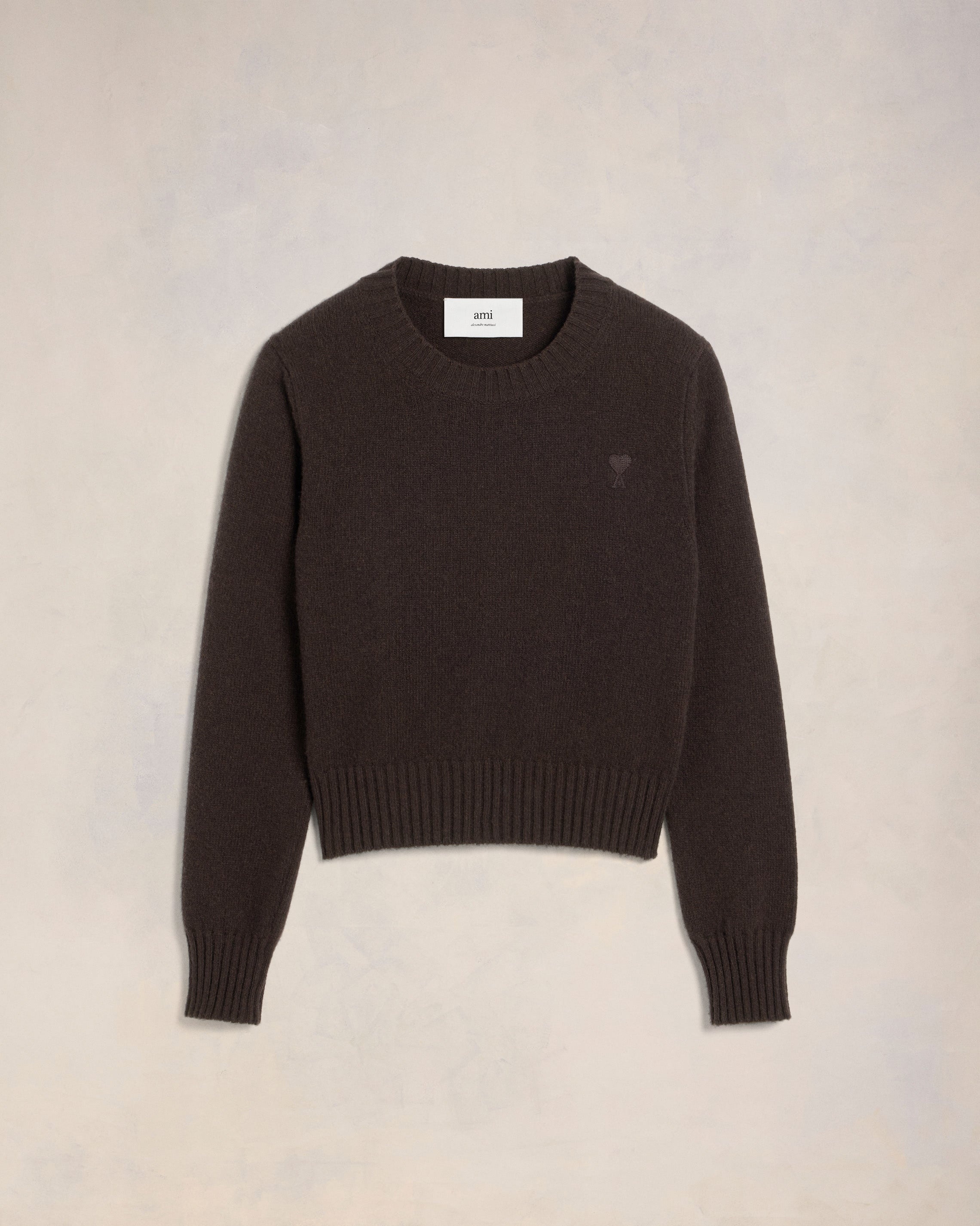 CASHMERE AMI DE COEUR CREW NECK SWEATER - 1