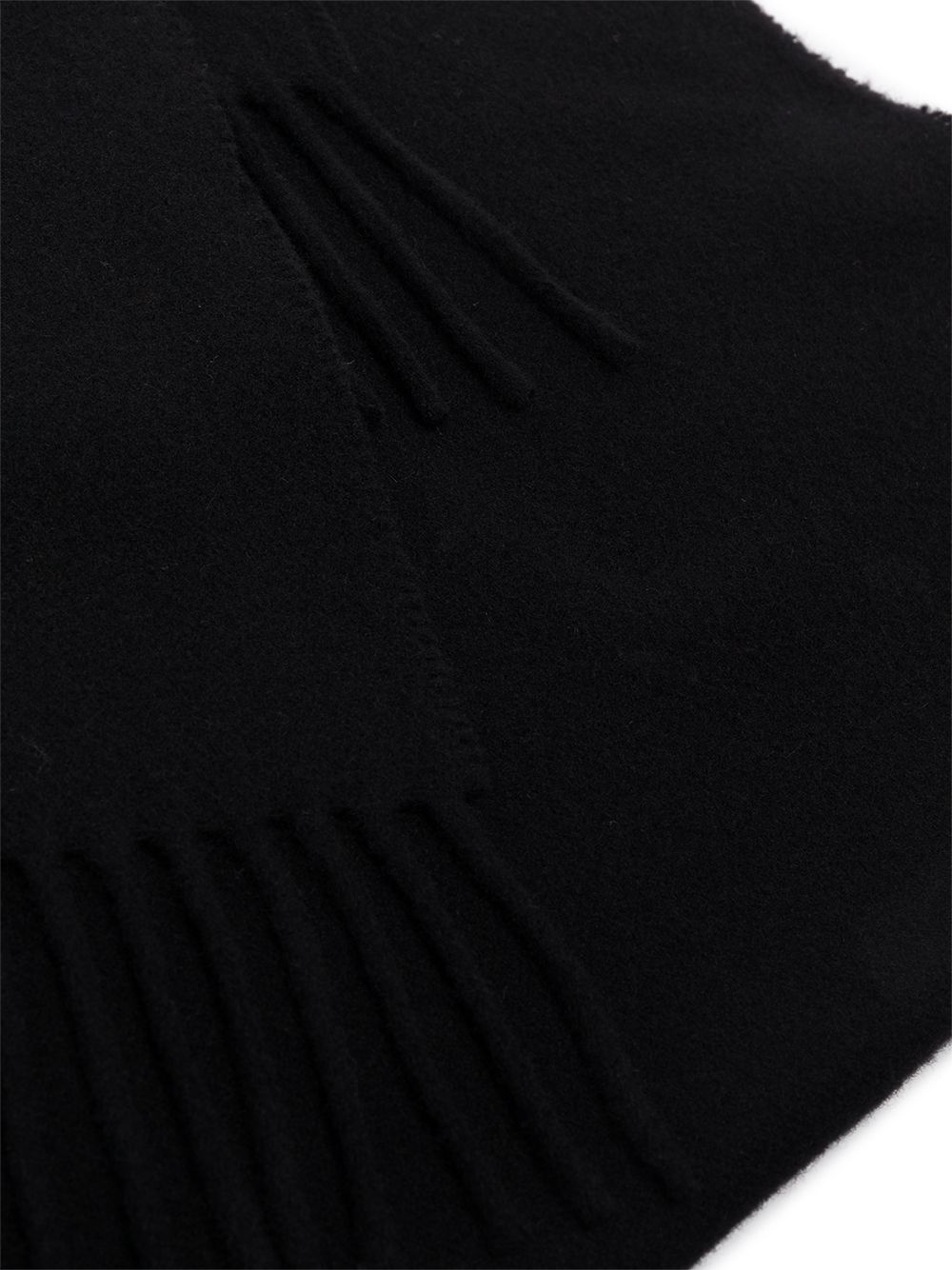 fringed knitted scarf - 3