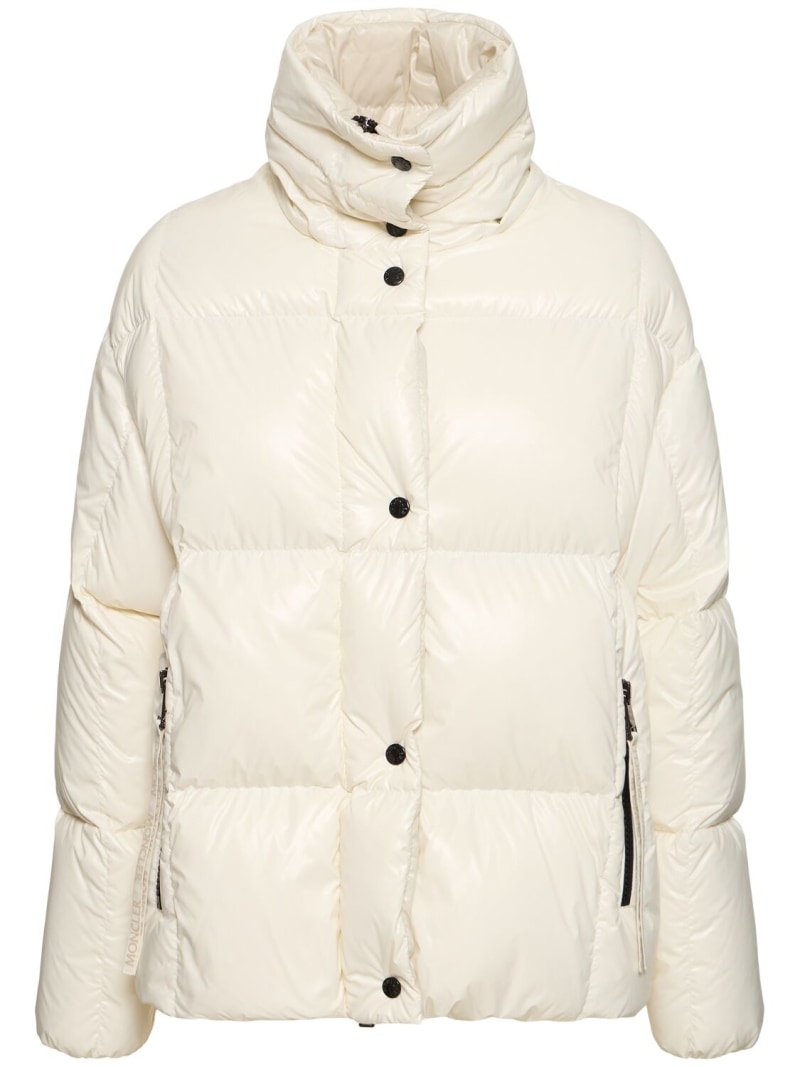 Parana nylon laqué down jacket - 7