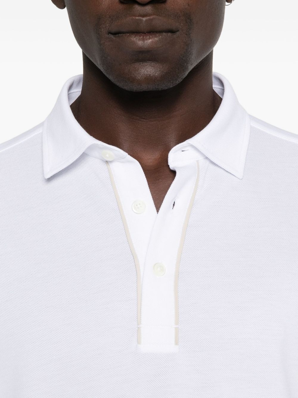 long-sleeve polo shirt - 4