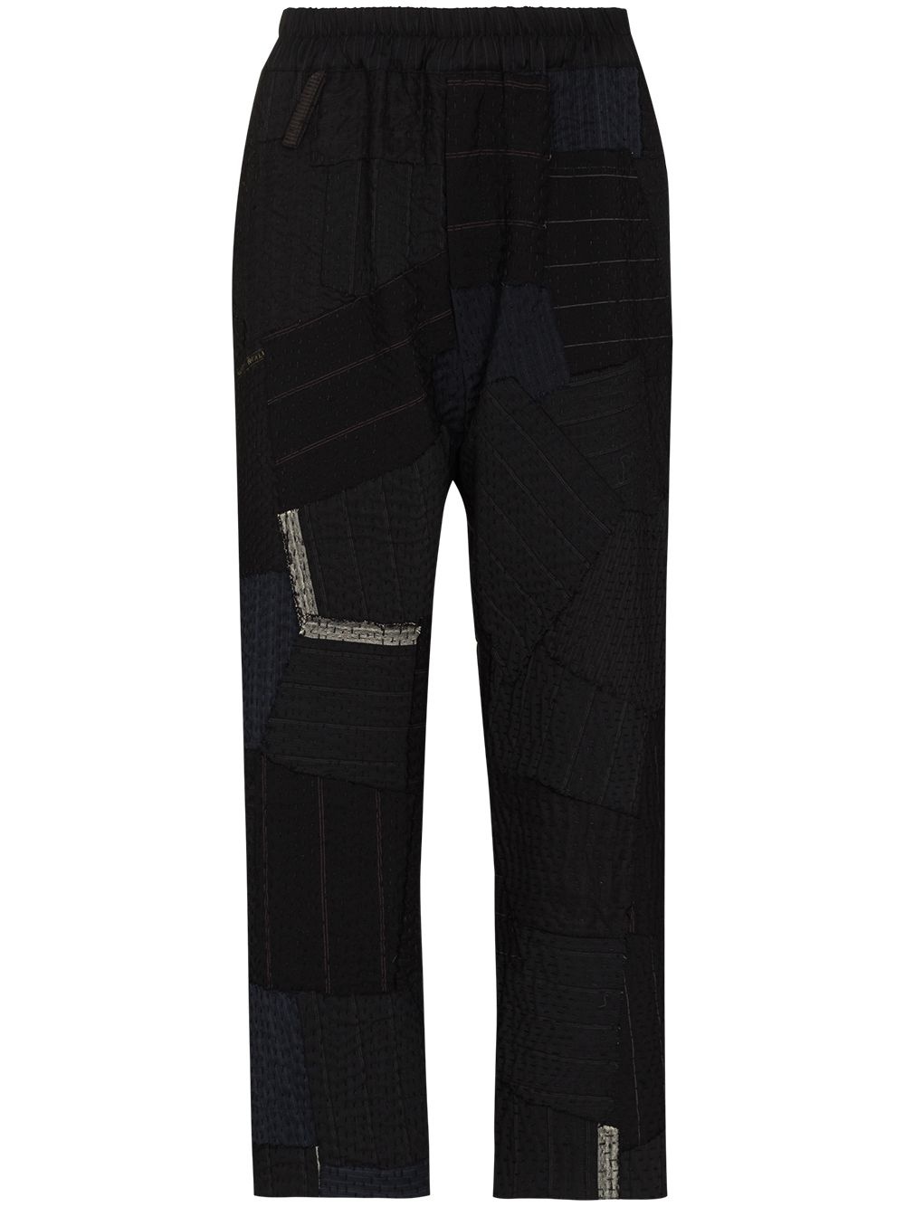 Gerald City patchwork trousers - 1