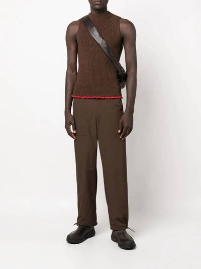 JACQUEMUS Le Marcel rib-knit vest outlook