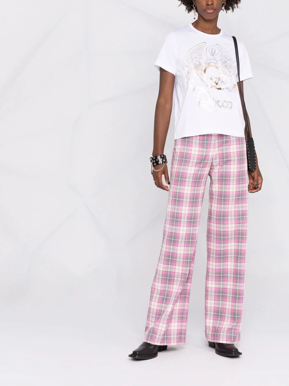 graphic-print round-neck T-shirt - 2