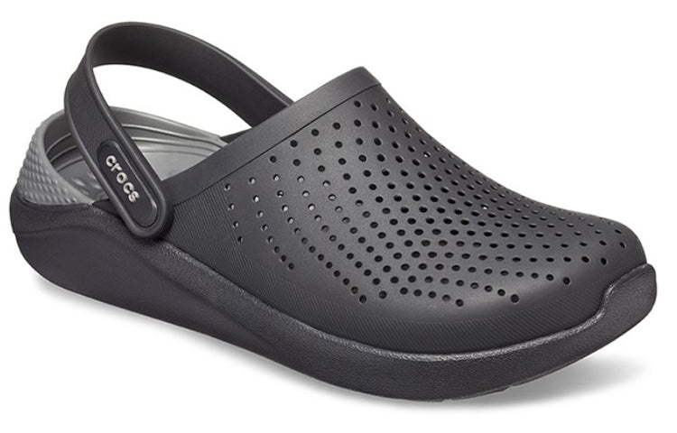 Crocs LiteRide Flash Shoes Unisex Gray Sandals 204592-0DD - 3