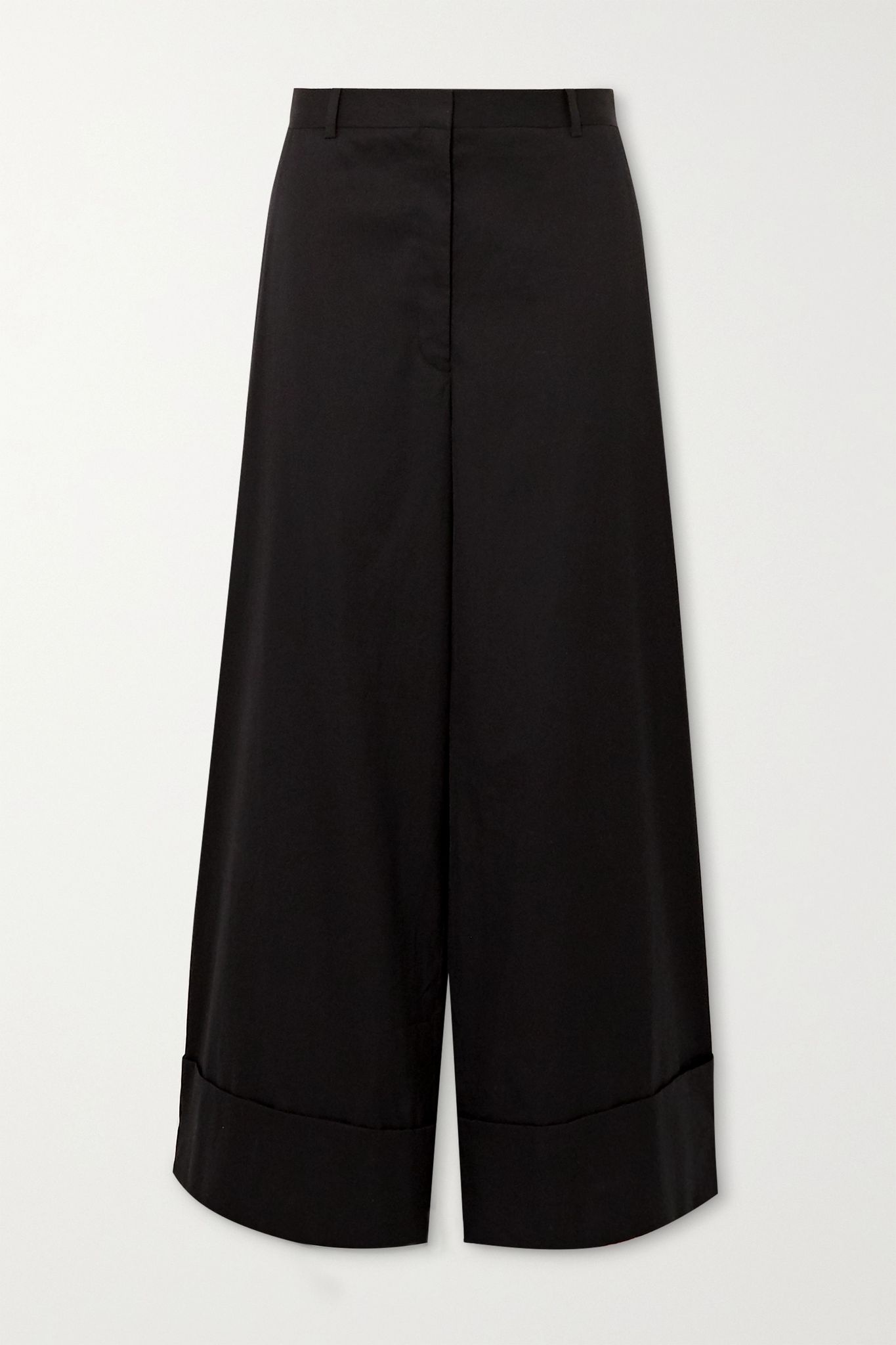 Carter cotton wide-leg pants  - 1